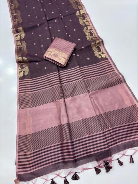 Akshara khadi raw silk buy saree in bulk